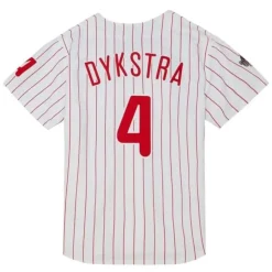 Mitchell & Ness Mlb Authentic-Authentic Lenny Dykstra Philadelphia Phillies Home World Series 1993 Jersey