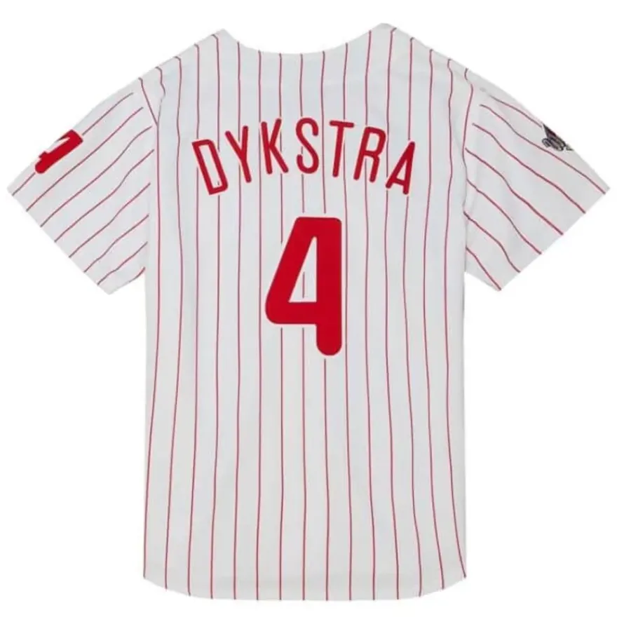 Mitchell & Ness Mlb Authentic-Authentic Lenny Dykstra Philadelphia Phillies Home World Series 1993 Jersey