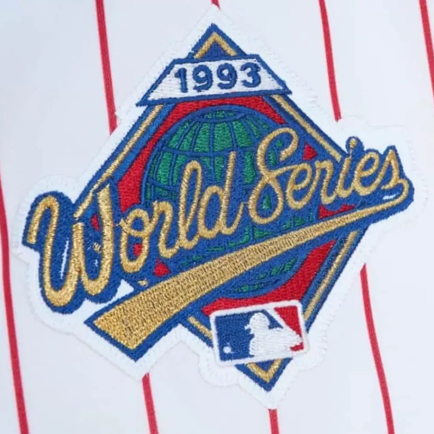 Mitchell & Ness Mlb Authentic-Authentic Lenny Dykstra Philadelphia Phillies Home World Series 1993 Jersey