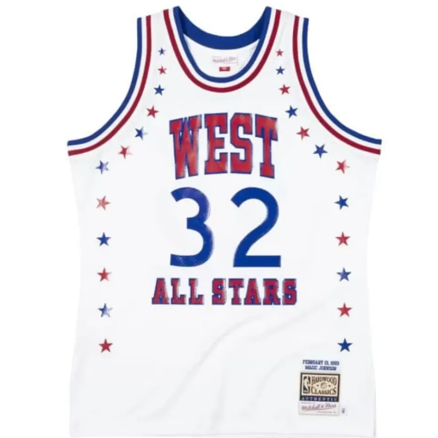 Mitchell & Ness Nba Authentic-Authentic Magic Johnson All Star West 1983-84 Jersey