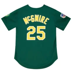 Mitchell & Ness Mlb Authentic-Authentic Mark Mcgwire Oakland Athletics 1997 Jersey