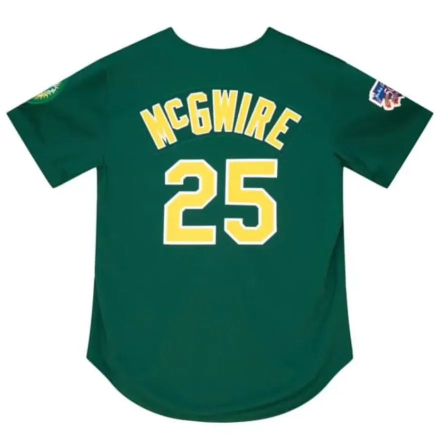 Mitchell & Ness Mlb Authentic-Authentic Mark Mcgwire Oakland Athletics 1997 Jersey