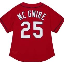 Mitchell & Ness Mlb Authentic-Authentic Mark Mcgwire St. Louis Cardinals 1998 Bp Jersey