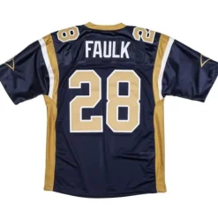 Mitchell & Ness Nfl Authentic-Authentic Marshall Faulk St. Louis Rams Jersey