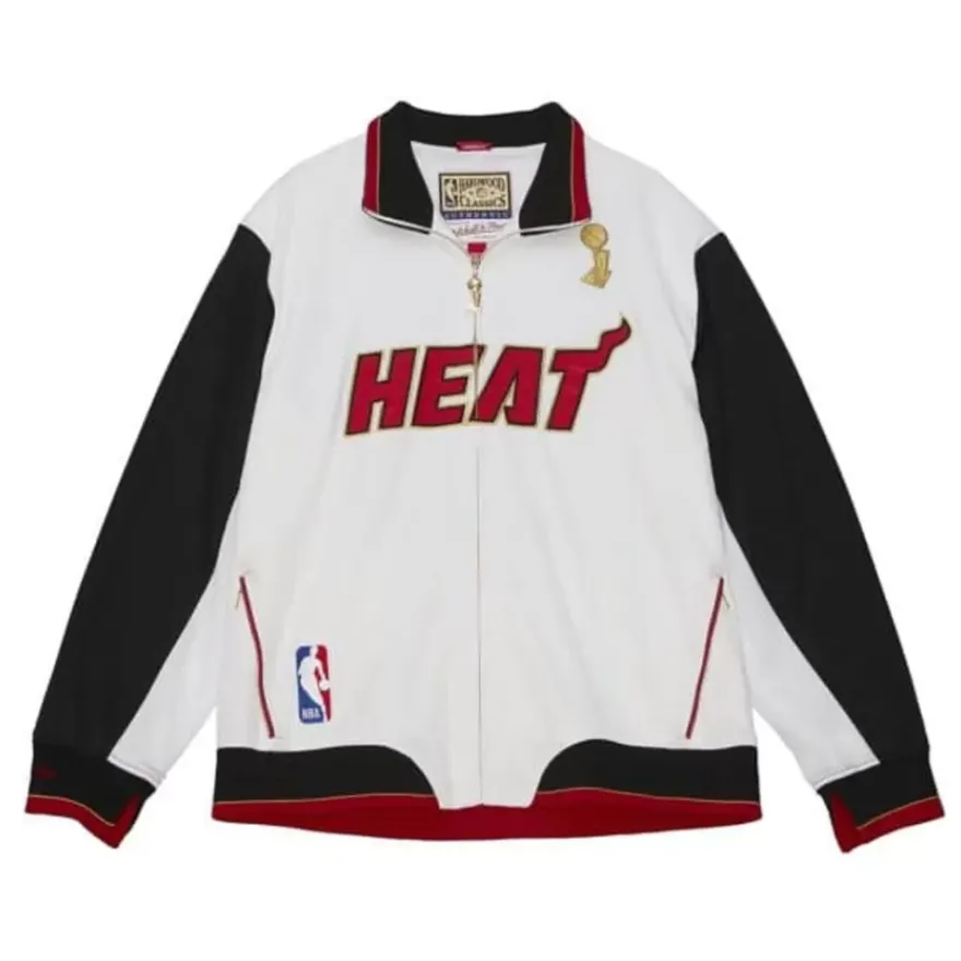 Mitchell & Ness Jackets & Outerwear-Authentic Miami Heat 2012 Champions Jacket