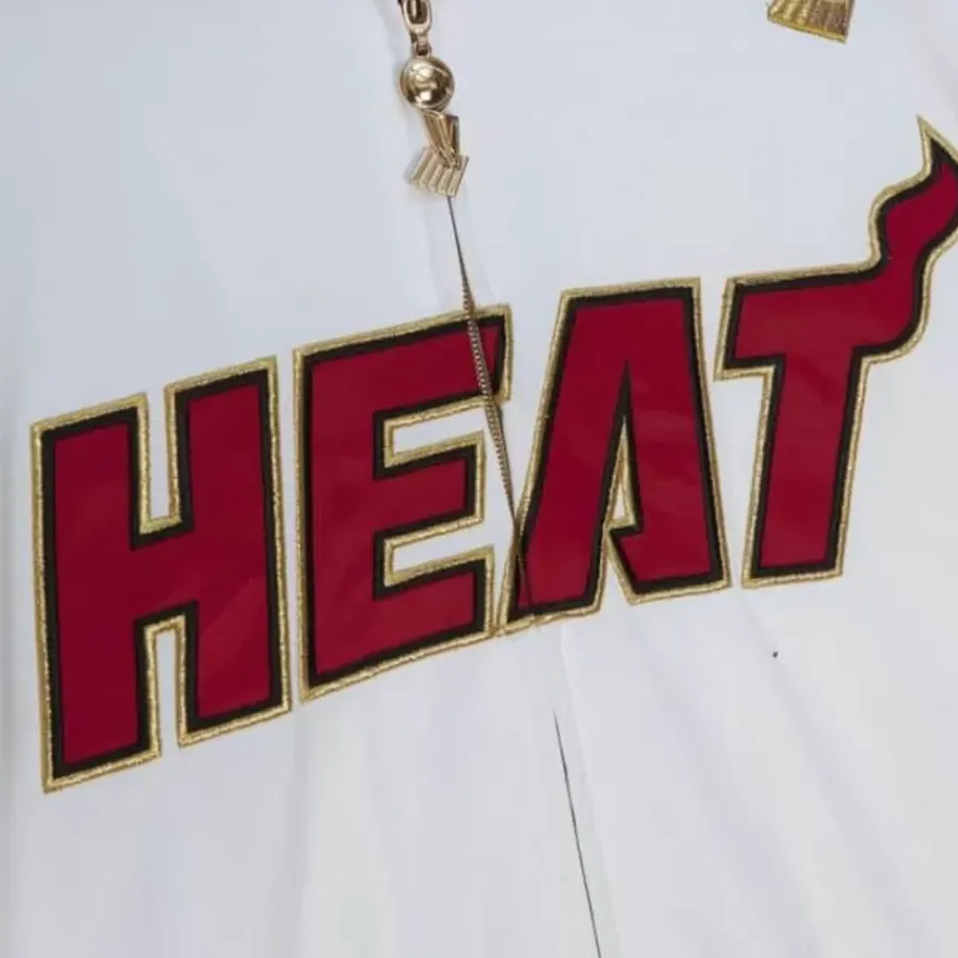 Mitchell & Ness Jackets & Outerwear-Authentic Miami Heat 2012 Champions Jacket