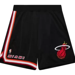Mitchell & Ness Nba Authentic-Authentic Miami Heat Dark Hwc 2013-14 Shorts