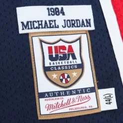 Mitchell & Ness Nba Authentic-Authentic Michael Jordan Team Usa Mens 1984 Jersey