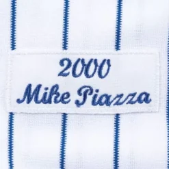 Mitchell & Ness Mlb Authentic-Authentic Mike Piazza New York Mets Home 2000 Jersey