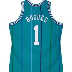 Mitchell & Ness Nba Authentic-Authentic Muggsy Bogues Charlotte Hornets Road 1992-93 Jersey