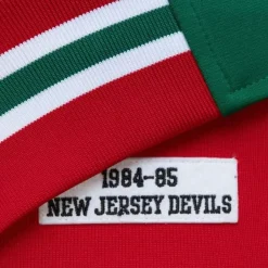 Mitchell & Ness Jackets & Outerwear-Authentic New Jersey Devils 1984 Warm Up Jacket
