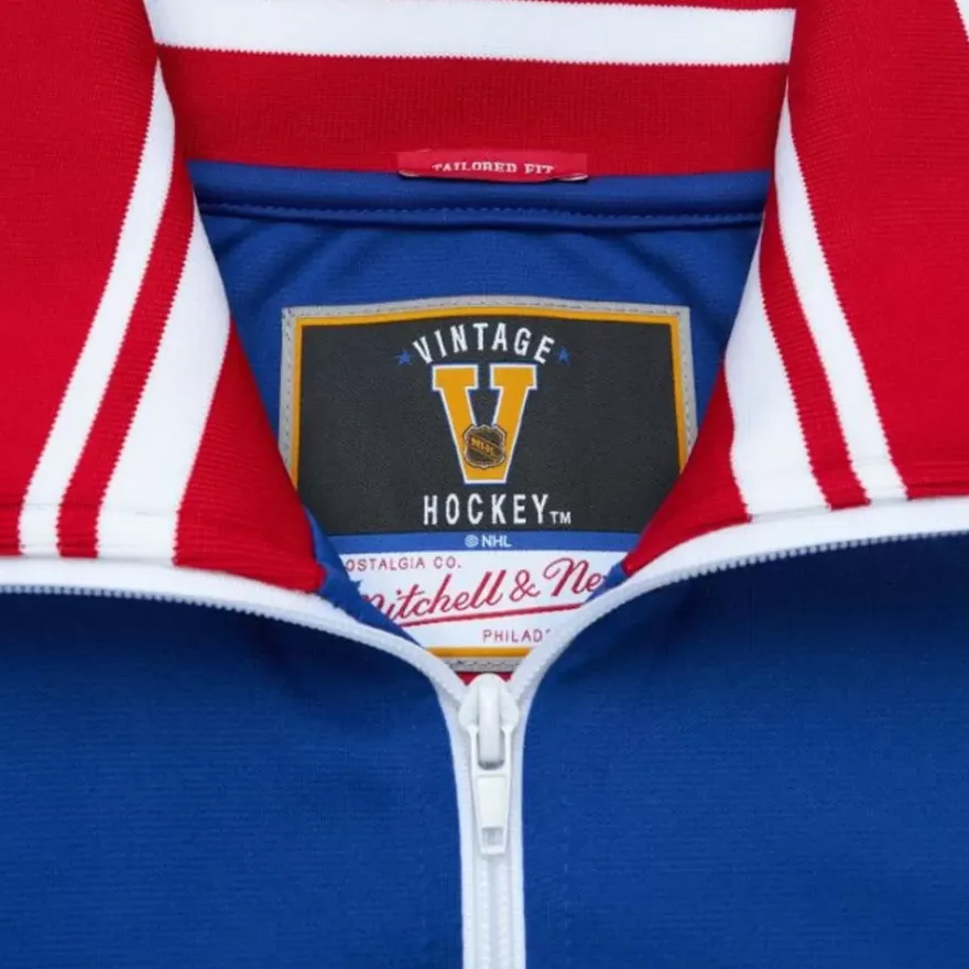 Mitchell & Ness Jackets & Outerwear-Authentic New York Rangers 1977 Warm Up Jacket