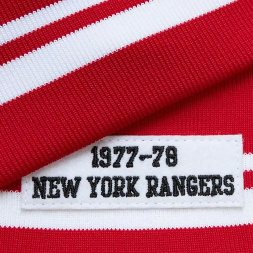 Mitchell & Ness Jackets & Outerwear-Authentic New York Rangers 1977 Warm Up Jacket