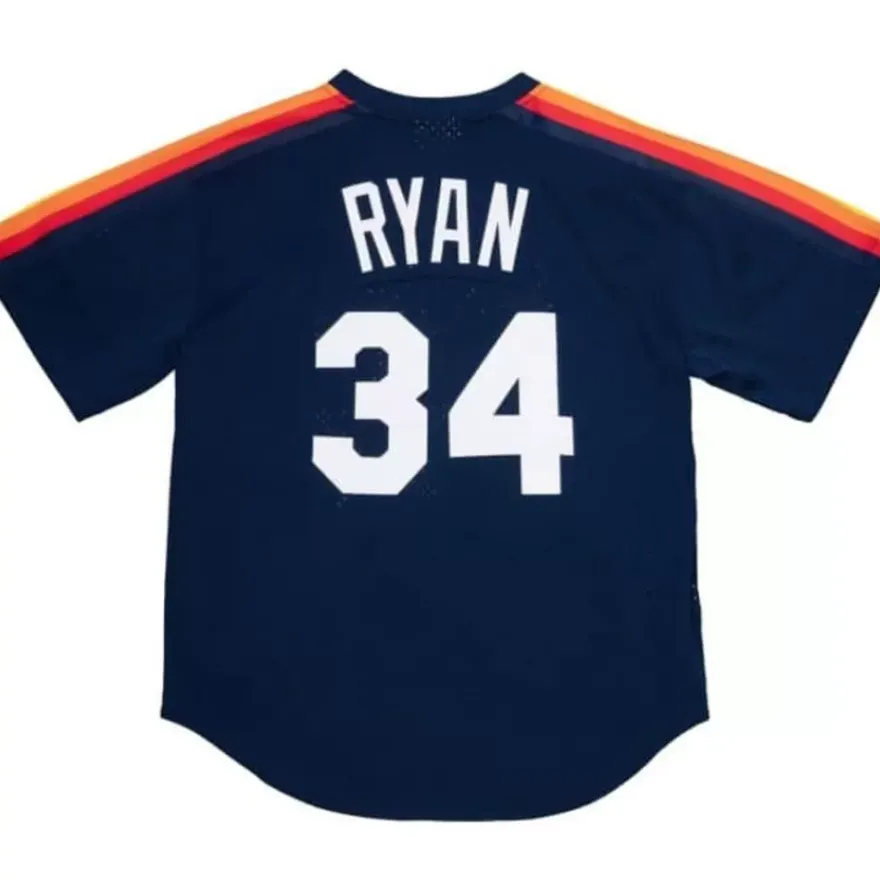 Mitchell & Ness Mlb Authentic-Authentic Nolan Ryan Houston Astros 1988 Pullover Jersey