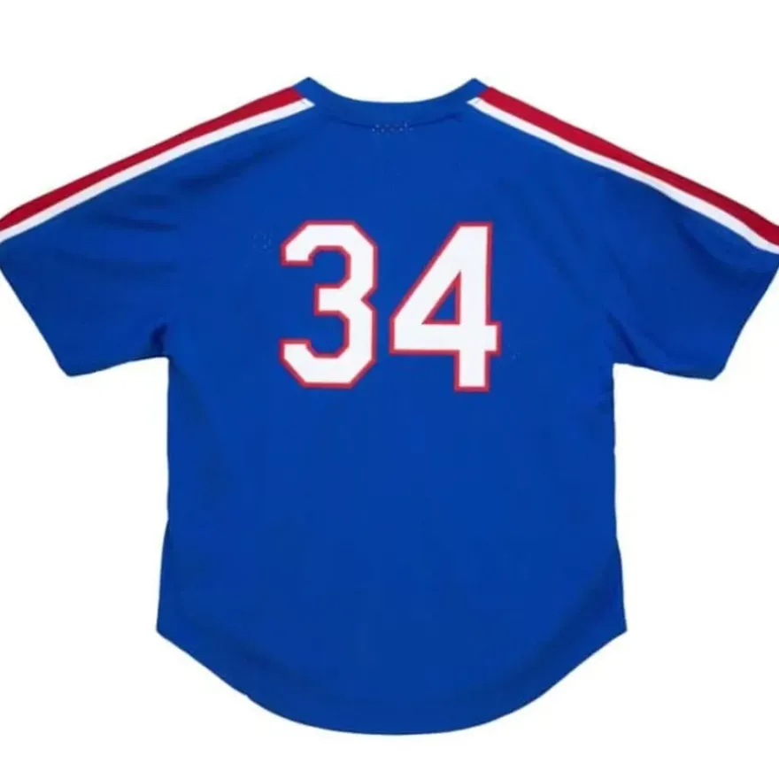 Mitchell & Ness Mlb Authentic-Authentic Nolan Ryan Texas Rangers 1989 Pullover Jersey