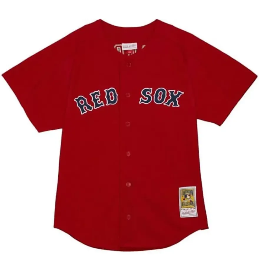 Mitchell & Ness Mlb Authentic-Authentic Nomar Garciaparra Boston Red Sox 2004 Bp Jersey