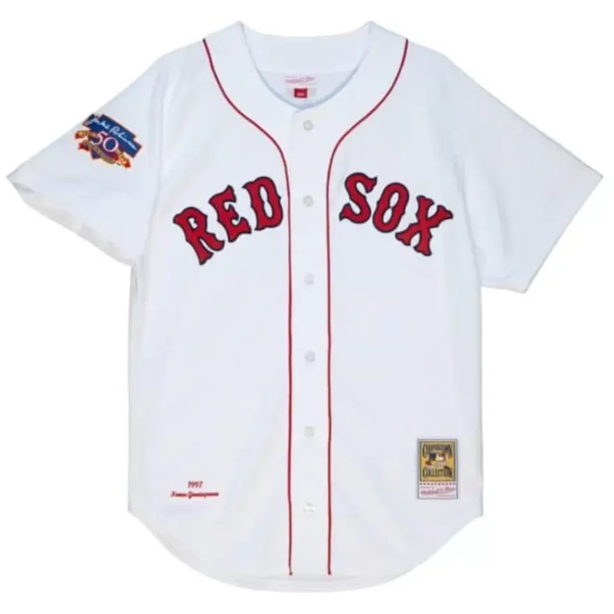 Mitchell & Ness Mlb Authentic-Authentic Nomar Garciaparra Boston Red Sox 1997 Jersey