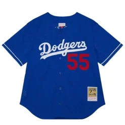Mitchell & Ness Mlb Authentic-Authentic Orel Hershiser Los Angeles Dodgers 2000 Bp Jersey