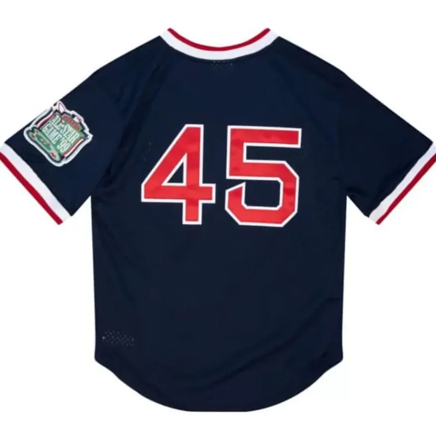 Mitchell & Ness Mlb Authentic-Authentic Pedro Martinez Boston Red Sox 1999 Pullover Jersey