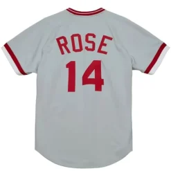 Mitchell & Ness Mlb Authentic-Authentic Pete Rose Cincinnati Reds Road 1975 Jersey