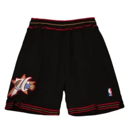 Mitchell & Ness Nba Authentic-Authentic Philadelphia 76Ers Road 1997-98 Shorts