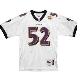 Mitchell & Ness Nfl Authentic-Authentic Ray Lewis Baltimore Ravens Jersey