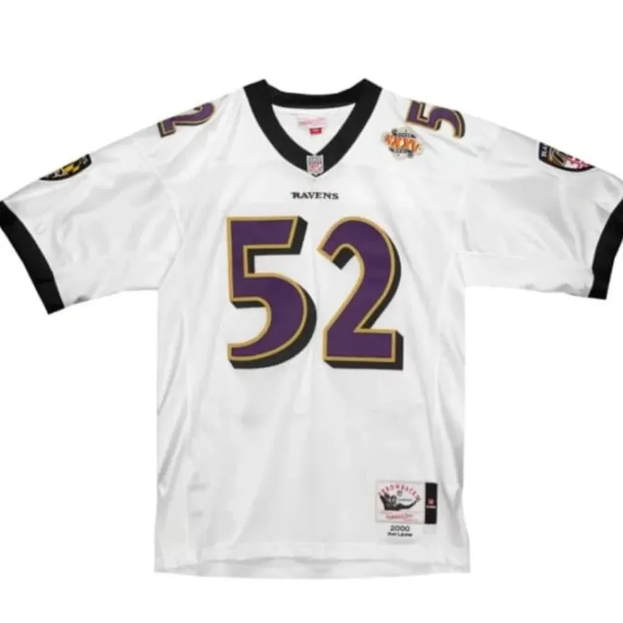 Mitchell & Ness Nfl Authentic-Authentic Ray Lewis Baltimore Ravens Jersey