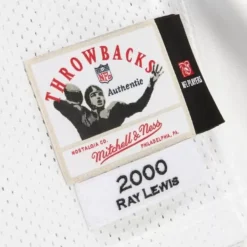 Mitchell & Ness Nfl Authentic-Authentic Ray Lewis Baltimore Ravens Jersey