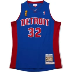 Mitchell & Ness Nba Authentic-Authentic Richard Hamilton Detroit Pistons Dark Finals 2004 Jersey