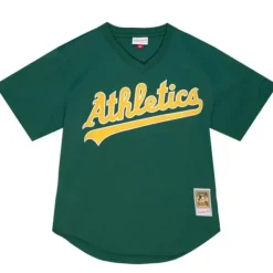 Mitchell & Ness Mlb Authentic-Authentic Rickey Henderson Oakland Athletics 1998 Pullover Jersey