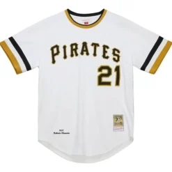 Mitchell & Ness Mlb Authentic-Authentic Roberto Clemente Pittsburgh Pirates Home 1971 Jersey