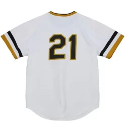 Mitchell & Ness Mlb Authentic-Authentic Roberto Clemente Pittsburgh Pirates Home 1971 Jersey