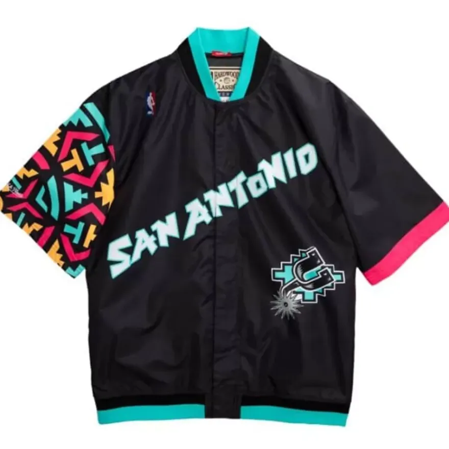 Mitchell & Ness Jackets & Outerwear-Authentic San Antonio Spurs 1995-96 Warm Up Jacket