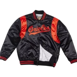 Mitchell & Ness Jackets & Outerwear-Authentic Satin Jacket Baltimore Orioles 1970