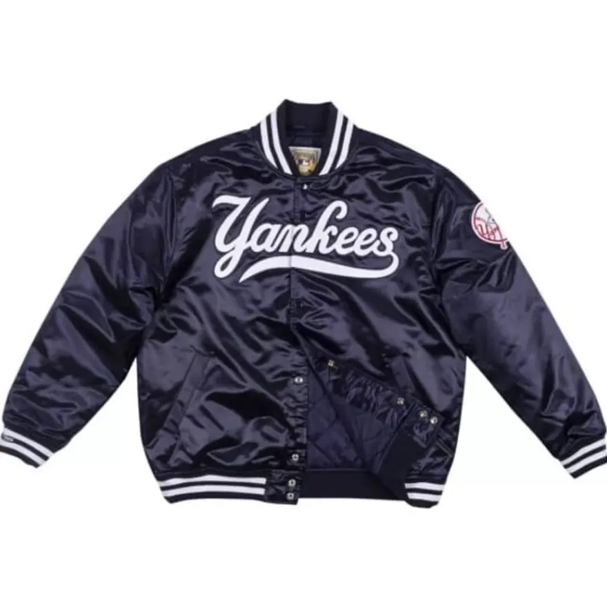 Mitchell & Ness Jackets & Outerwear-Authentic Satin Jacket New York Yankees 1999