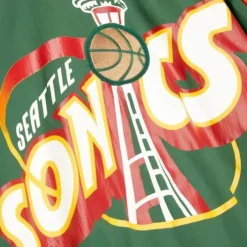 Mitchell & Ness Jackets & Outerwear-Authentic Seattle Supersonics 1995-96 Jacket