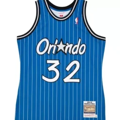 Mitchell & Ness Nba Authentic-Authentic Shaquille O'Neal Orlando Magic Road 1994-95 Jersey
