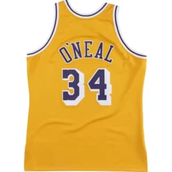 Mitchell & Ness Nba Authentic-Authentic Shaquille O'Neal Los Angeles Lakers 1996-97 Jersey