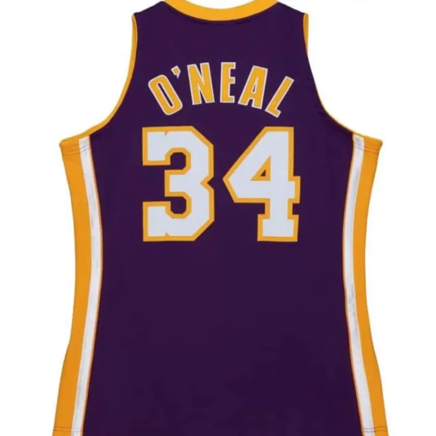 Mitchell & Ness Nba Authentic-Authentic Shaquille O'Neal Los Angeles Lakers 2001-02 Jersey