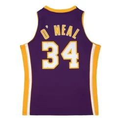 Mitchell & Ness Nba Authentic-Authentic Shaquille O'Neal Los Angeles Lakers 1999-00 Jersey