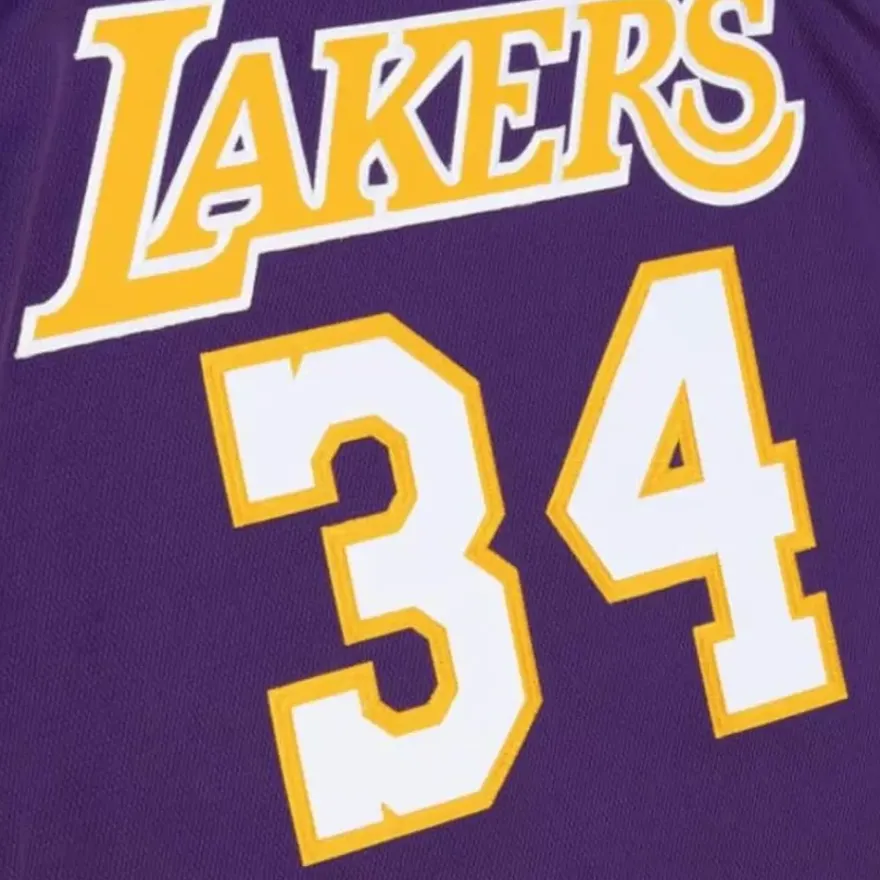 Mitchell & Ness Nba Authentic-Authentic Shaquille O'Neal Los Angeles Lakers 1999-00 Jersey