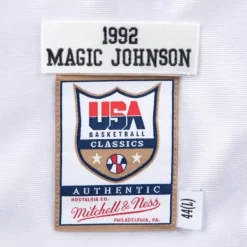 Mitchell & Ness Nba Authentic-Authentic Shooting Shirt Team Usa 1992 Magic Johnson