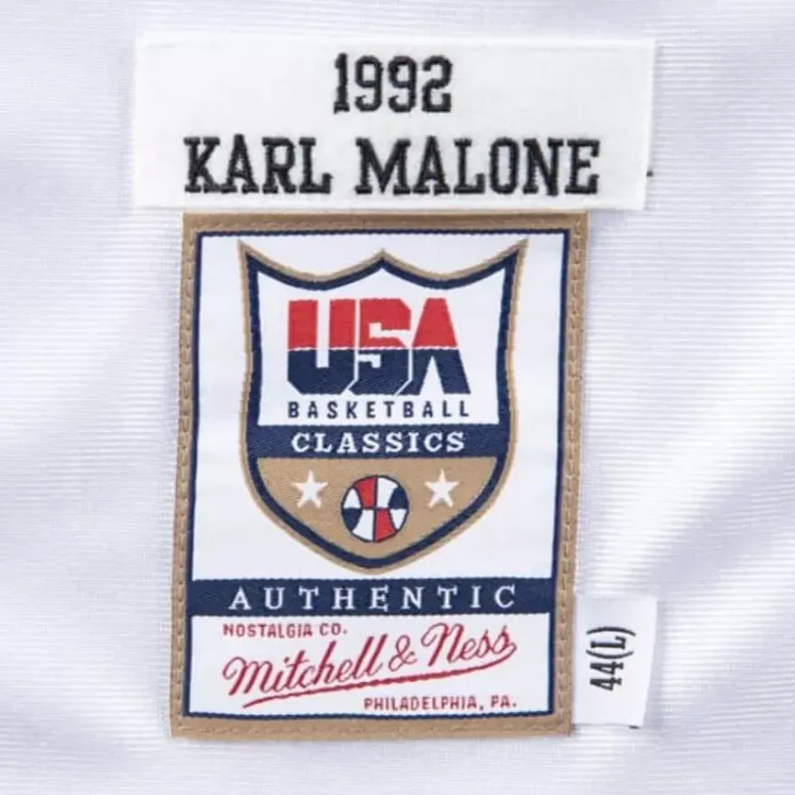 Mitchell & Ness Nba Authentic-Authentic Shooting Shirt Team Usa 1992 Karl Malone