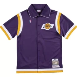 Mitchell & Ness Nba Authentic-Authentic Shooting Shirt Los Angeles Lakers 1987-88 Magic Johnson