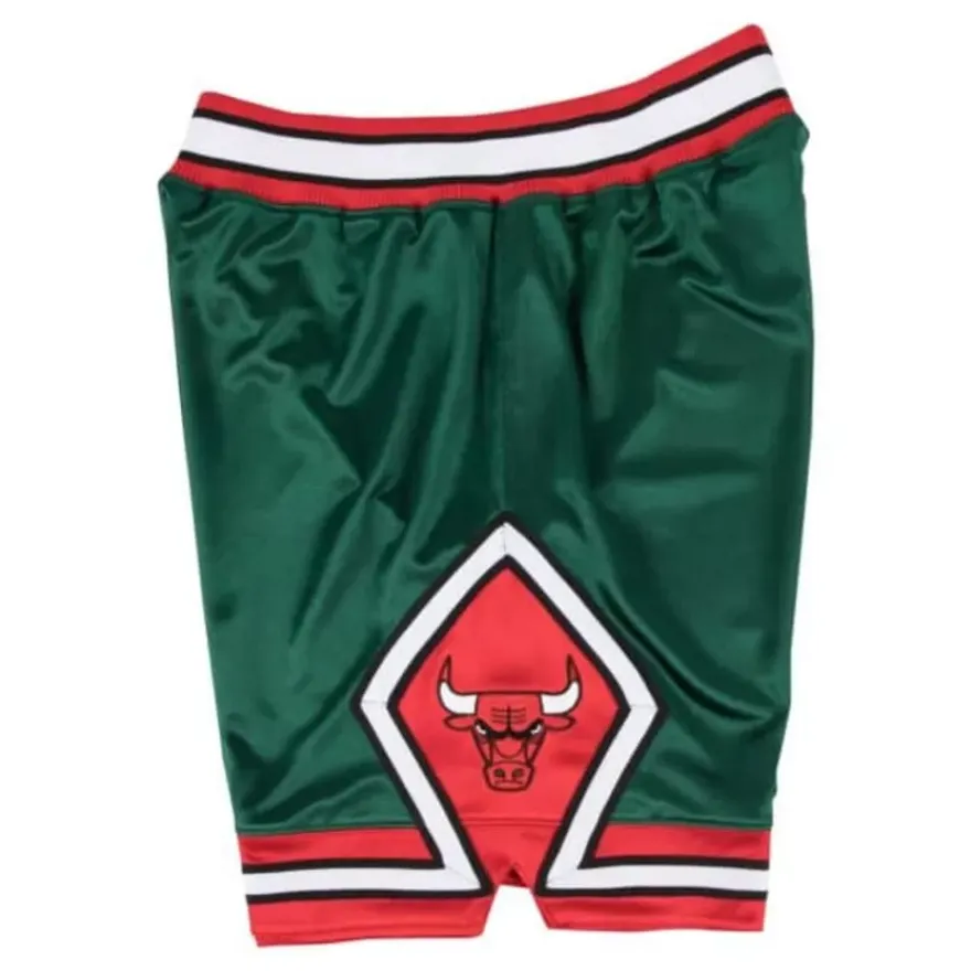 Mitchell & Ness Nba Authentic-Authentic Shorts Chicago Bulls Green Week 2008-09