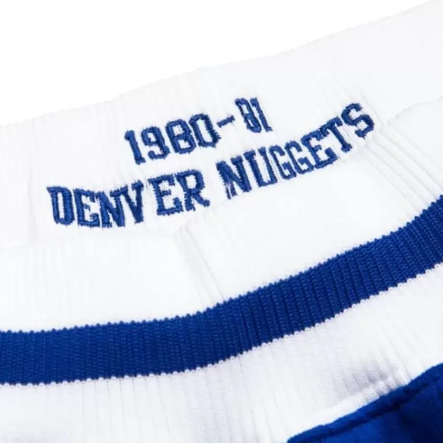 Mitchell & Ness Nba Authentic-Authentic Shorts Denver Nuggets 1980-81