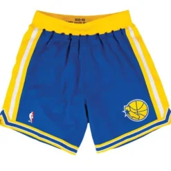 Mitchell & Ness Nba Authentic-Authentic Shorts Golden State Warriors Road 1995-96
