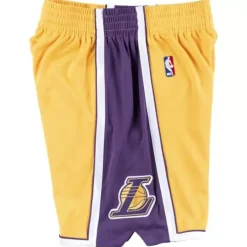 Mitchell & Ness Nba Authentic-Authentic Shorts Los Angeles Lakers Home 2009-10