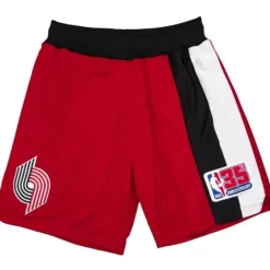 Mitchell & Ness Nba Authentic-Authentic Shorts Portland Trail Blazers 1980-81