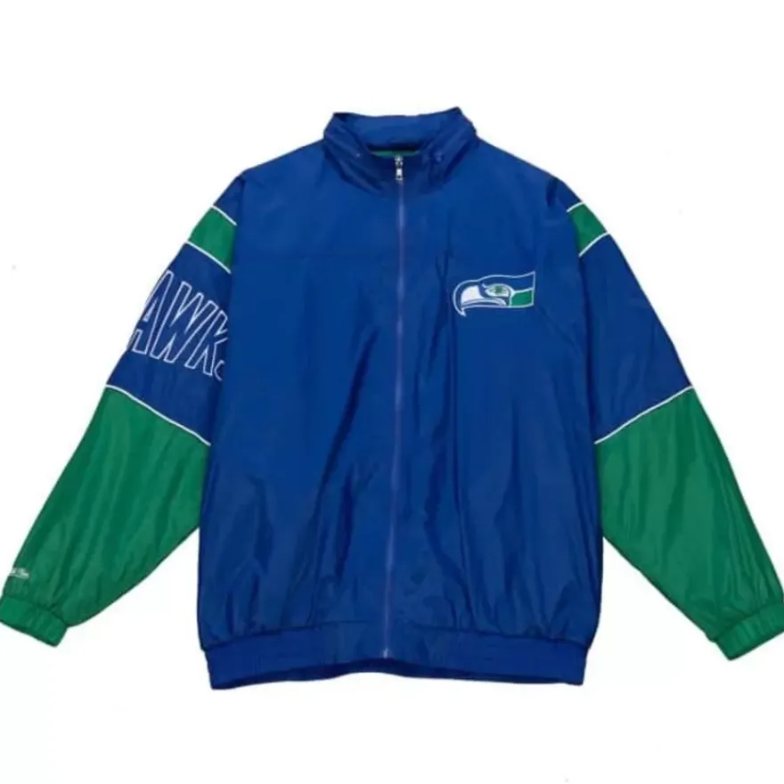 Mitchell & Ness Jackets & Outerwear-Authentic Sideline Jacket Seattle Seahawks